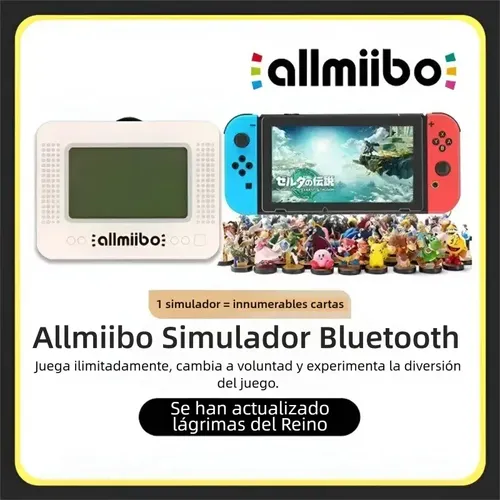 simulador Allmiibo Amiibo Para Nintendo Nfc Switch Oled- | Cuotas