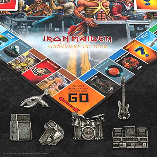Juego De Mesa Usaopoly Monopoly Iron Maiden +8 Años
