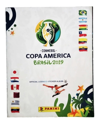 Album Copa America Brasil 2019 Panini Completo