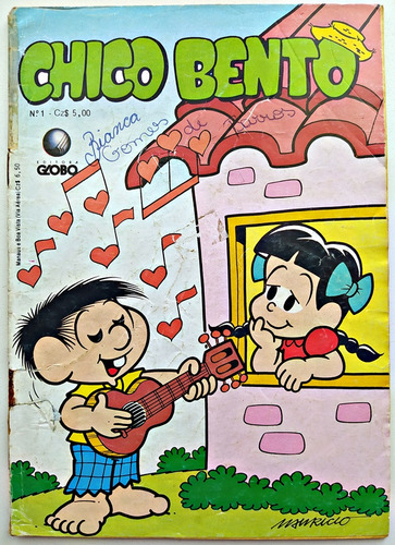Gibi: Chico Bento, No 1 - Editora Globo, Ano 1987 (Usado)