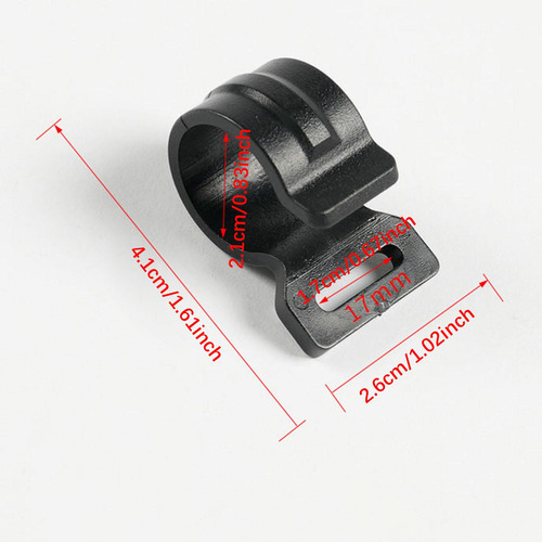 50 Clips Resistentes Para Postes De Carpa, 20 Mm De Espesor