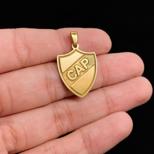 Dije Escudo Fútbol Equipo Argentina Oro 18k Club Atlético Platense