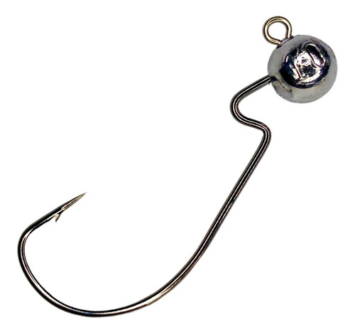 Jig Head Offset Ewg Kit 10un P/ Soft Traíra Tucunaré Bass.