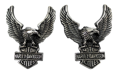 Emblemas Harley Davidson Aguilas Moto Auto Camioneta Cromo