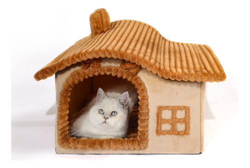 Jiupety Casa Para Gatos Para Gatos, Casas Para Gatos Con Chi