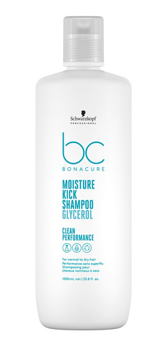 Shampoo Hidratante Moisture Kick Bonacure X1000ml Schwarzkop