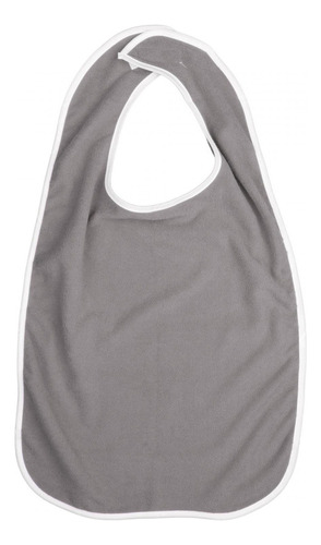 3 Babero Adulto For Comer Mujeres/hombres/ancianos Gris