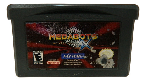 Medabots Metabee Ver Ax Original Game Boy Advance Gba