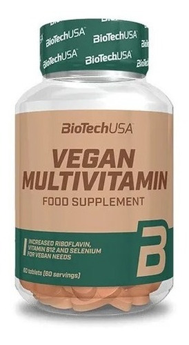 Vegan Multivitamin De Biotech Usa. 60 Caps