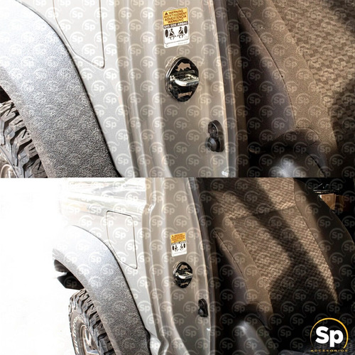 Imagen 3 de 6 de Moldura De Puerta Estetico Color Negro Suzuki Jimny 21+
