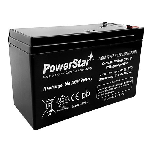 Powerstar Bateria Repuesto Ah Para Apc