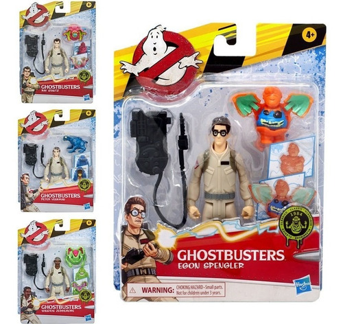 Ghostbusters Figuras Hasbro Vintage Ecto 1 Proton Pack Retro