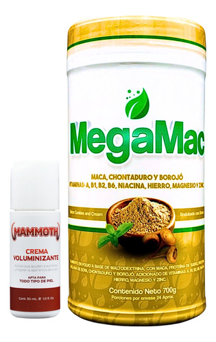 Mammoth + Megamac Potencia Pura - mL a $95