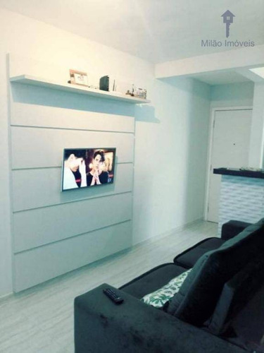 Apartamento 2 Dormitórios À Venda, 47 M², Condomínio Parque Sicília Em Votorantim/sp - Ap1450