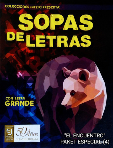 Revistas Sopas De Letras/paquete (4) Especial De 10+1 Gratis