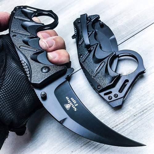 Cuchillo Plegable Snake Eye Tactical Se 9.78 Cm Negro
