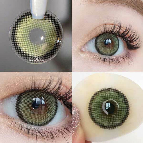Freshlady - Dawn Green Lentes De Contacto Anuales