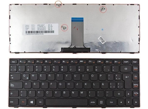 Teclado Para Lenovo G40 Flex 2 14 500-14acz 500-14isk