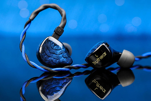 Fone Truthear Nova 1dd+4ba Monitor In-ear Híbrido Cor Azul