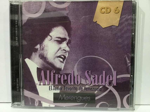 Alfredo Sadel. Merengues. Cd Original Usado. Qqa. Be.