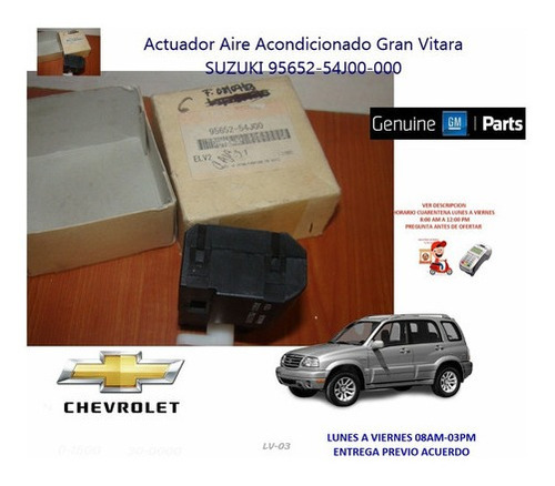 Actuador Aire Acondicionado Gran Vitara Suzuki 95652-54j00-