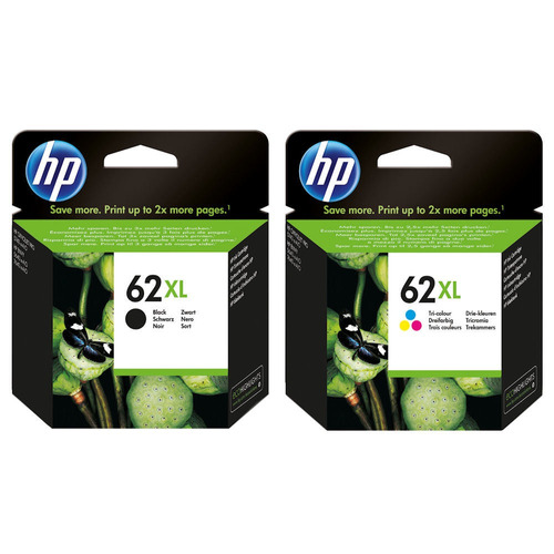 HP 62XL Negro + 62XL Tricolor