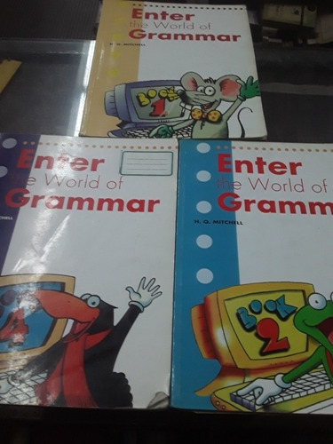 Libros De Inglés Enter The World Of Grammar Lote X 3 Títulos