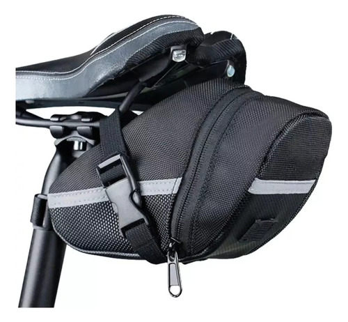 Bolsa De Selim Ciclismo Faixa Refletiva Bike Bicicleta Mtb