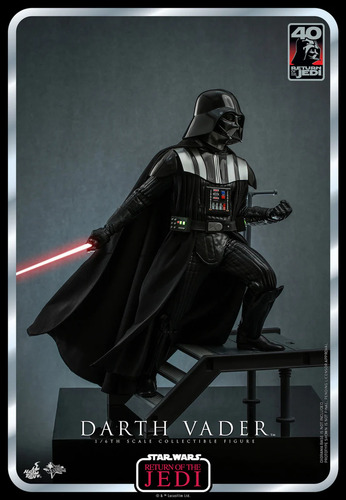 Darth Vader Hot Toys 1/6 Mms699 Star Wars Return Of The Jedi (Usado)
