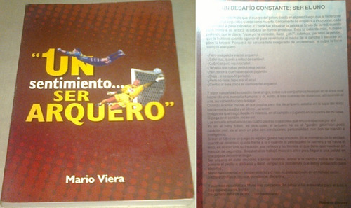 Un Sentimiento...ser Arquero - Mario Viera Goleros Y Técnica