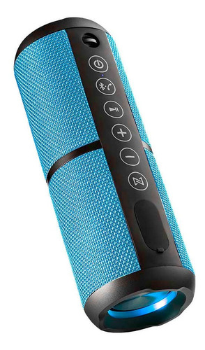 Caixa De Som Pulse Bluetooth Speaker Wave Ii Azul Sp375 100/240 (Bivolt)