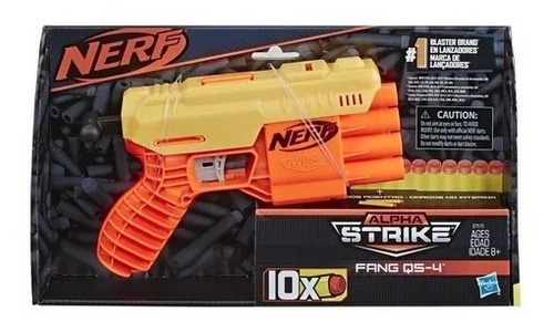 Nerf Pistola Alpha Strike + 10 Dardos Hasbro