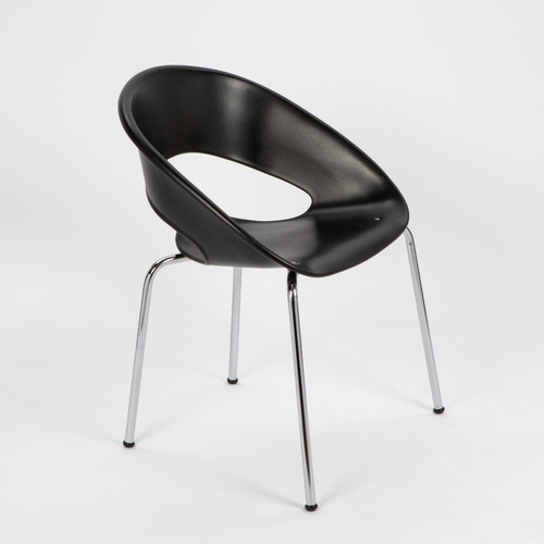 Imagen 3 de 7 de Silla De Comedor Diseño One Cromada | Contado