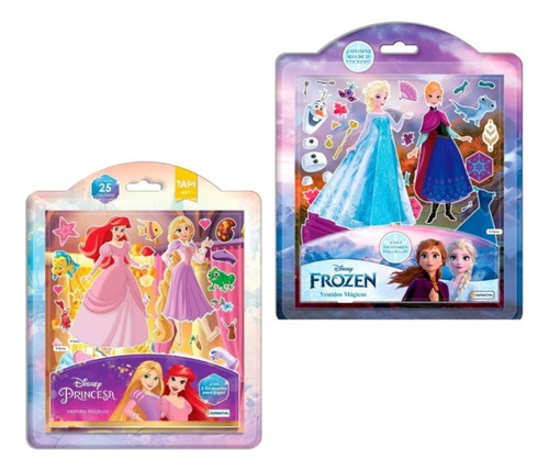 Juegos De Vestir Muñecas Disney Princesas Stickers 