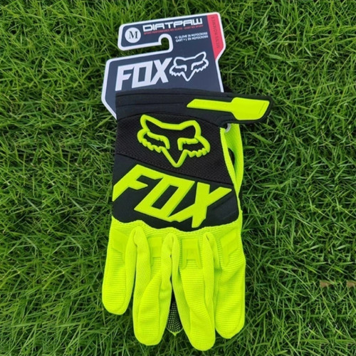 Guantes Fox Racing Dirtpaw Motocross Fluor Amarillo Xl