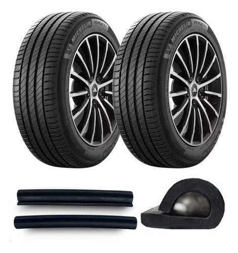 Kit 02 Pneus Michelin 215/50 R17 95w Primacy 4+ Com Brinde