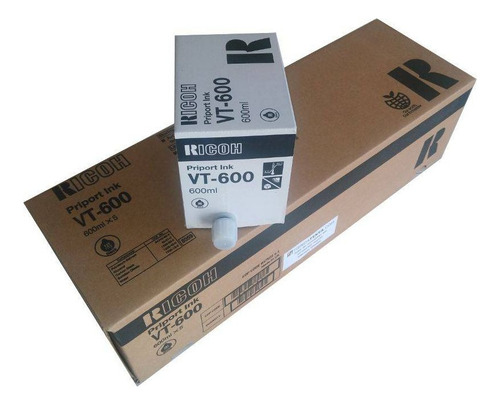 Tintas Duplicador 6 Cartuchos Vt 600