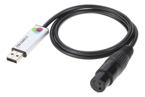 Adaptador De Interfaz Cable Computer Stage Pc Dmx512 -z