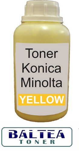 Refil De Toner Konica Minolta Bizhub C20 Yellow 160g