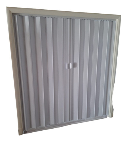 Puerta Plegable Pvc Cierre Central Fabrico A Medida 2.6x2.1