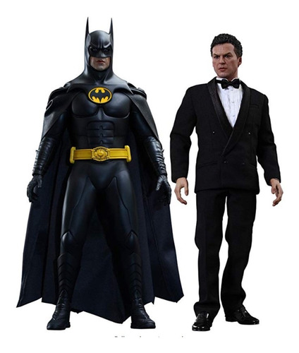 Batman Y Bruce Wayne 1/6 Michael Keaton Hot Toys