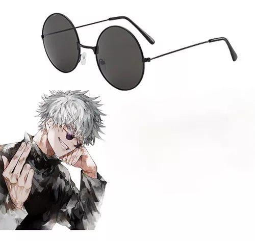 Gafas De Cosplay Gojo Satoru Jujutsu Kaisen Negras Accesorios De