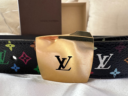 Cinturon Louis Vuitton, Original Con Poco Uso En Su Caja 