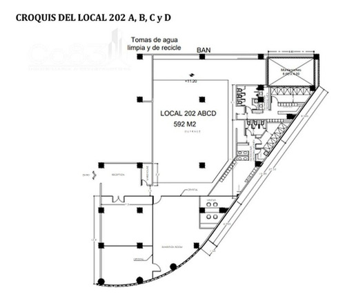 Renta - Local - Corner 15 - 592 M2 - Piso 2