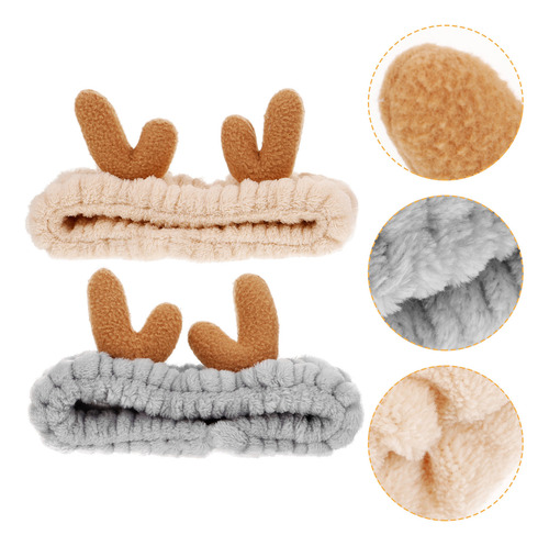 2 Diademas Elásticas Para El Pelo, Bañera, Ducha, Maquillaje