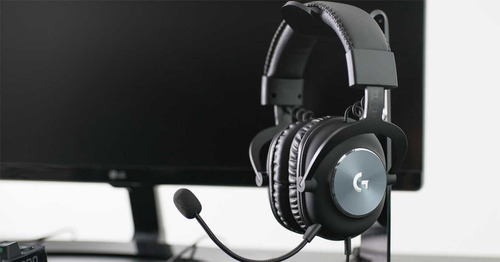 Audífonos Para Juego Logitech Pro X Para Juego Con Micrófono