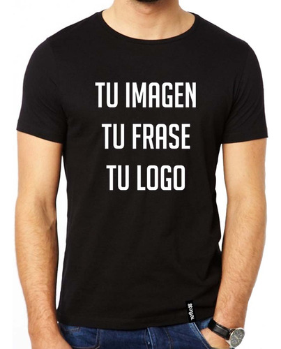 Remera Personalizada Con Tu Logo Frase O Imagen Envio Gratis