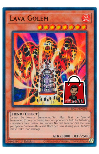 Lava Golem - Ultra Rare - Miltienda - Yugioh