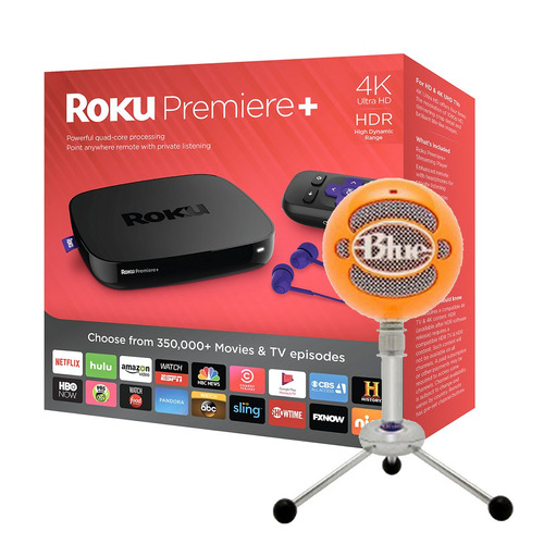 Kit Streaming Inalambrico Plus + Microfono Usb An Bm Roku