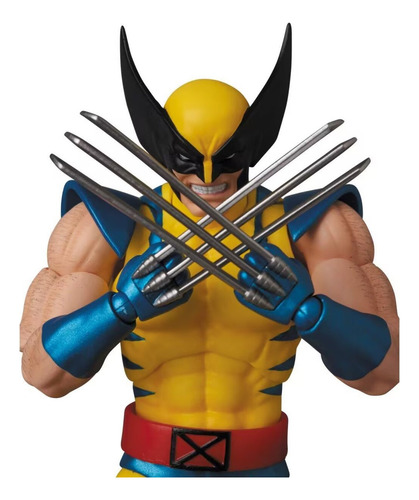 Figuras De Acción Ct Toys Mafex 096 Wolverine Comic X-men